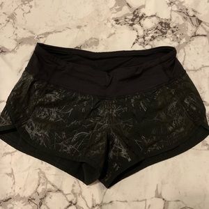 Lululemon Speed Shorts